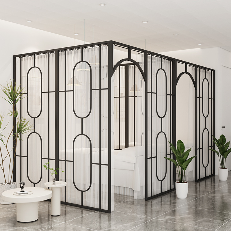 New Chinoiserie Moon Hole Arch Wrought Iron Partition Hotel Hot Pot Restaurant Private Room Deck Screen Restaurant Private Room Elegant Seat Grille New Chinoiserie Moon Hole Arch Wrought Iron Partition Hotel Hot Pot Restaurant Private Room Deck Screen Restaurant Private Room Elegant Seat Grille