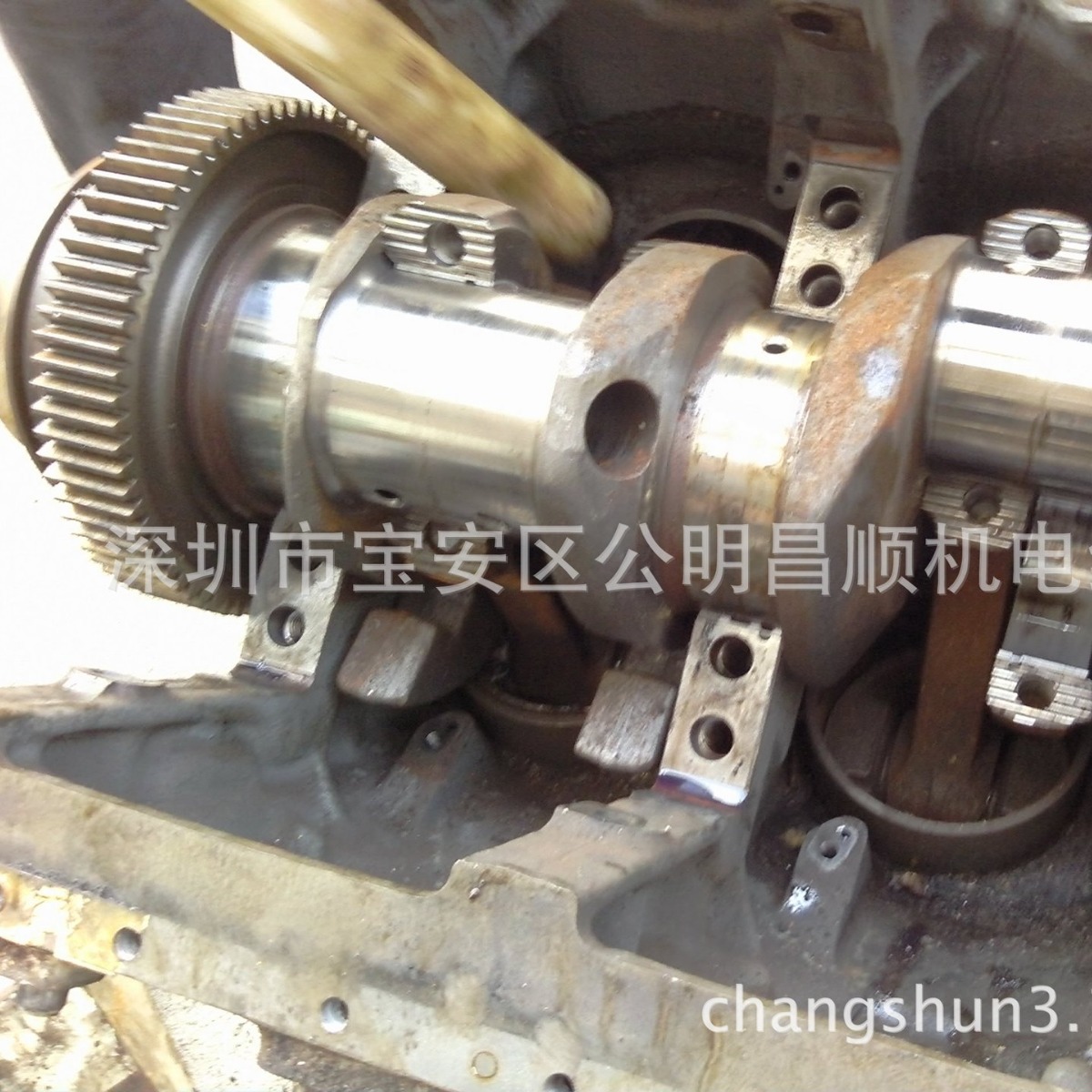 供应三菱S12R-PTA/S6R/S6R2/S16R发动机二手曲轴
