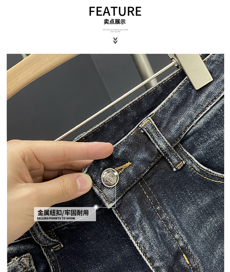 F1432 1830K QUẦN NAM ZHETYCH DÁNG ÔM BODY GỢI CẢM SEXY MÙA XUÂN THU ĐÔNG THỜI TRANG NAM JEAN BÒ G05 SẢN PHẨM MỚI