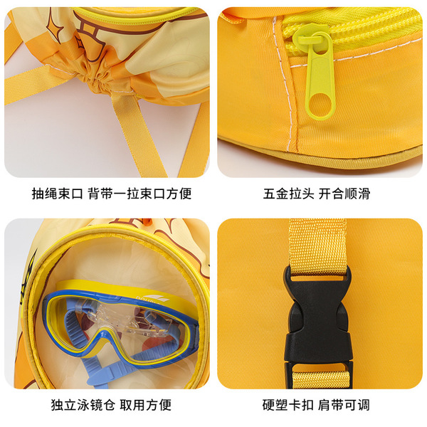 Waterproof storage bag for swimming wet and dry separation for men…