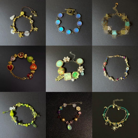 Bohemian Style Heavy-Duty Dopamine Bracelet, Light Luxury, Exquisite Court Style, Niche, Personalized, Creative, High-End Jewelry