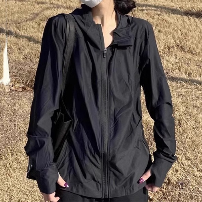 Chaqueta de Protección Solar de Poliéster, Protección UV, UPF30 controls