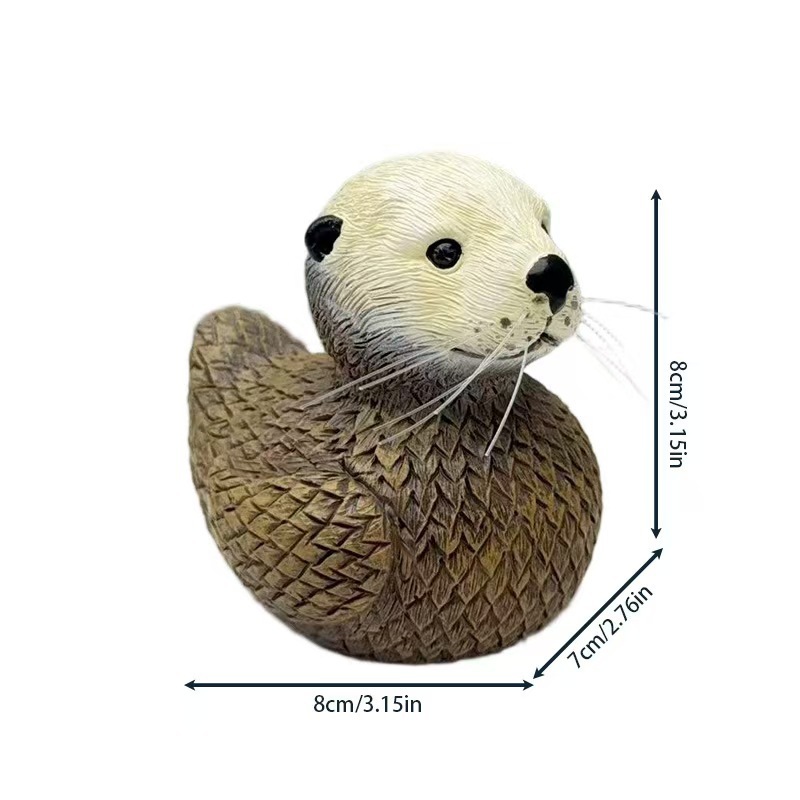 国境を越えた新しい海の生き物アヒル海洋動物アヒル樹脂工芸品装飾品家の装飾|undefined