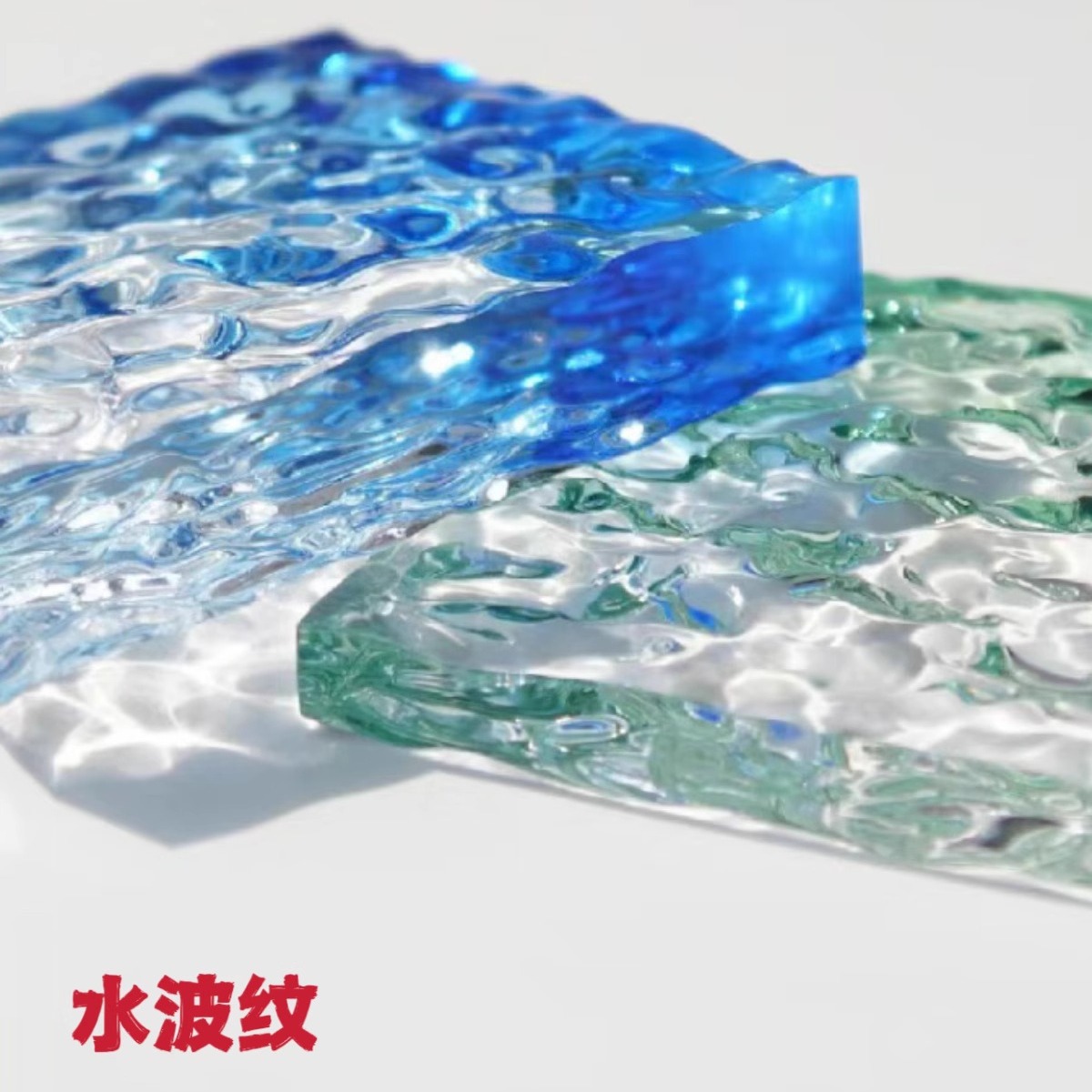 渐变色亚克力板UV印刷石头纹条纹彩色有机玻璃板热弯折弯加工