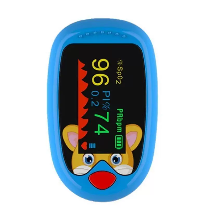 指夹式血氧仪医用指脉氧夹脉搏血氧饱和度仪量心跳心率监测器家用