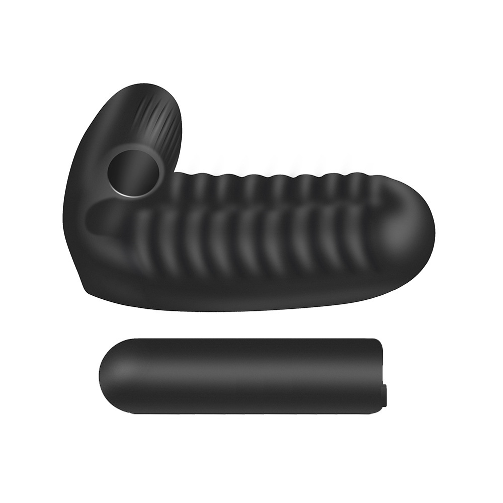 Genopladelig finger vibrator i silikone til par_voghion.com