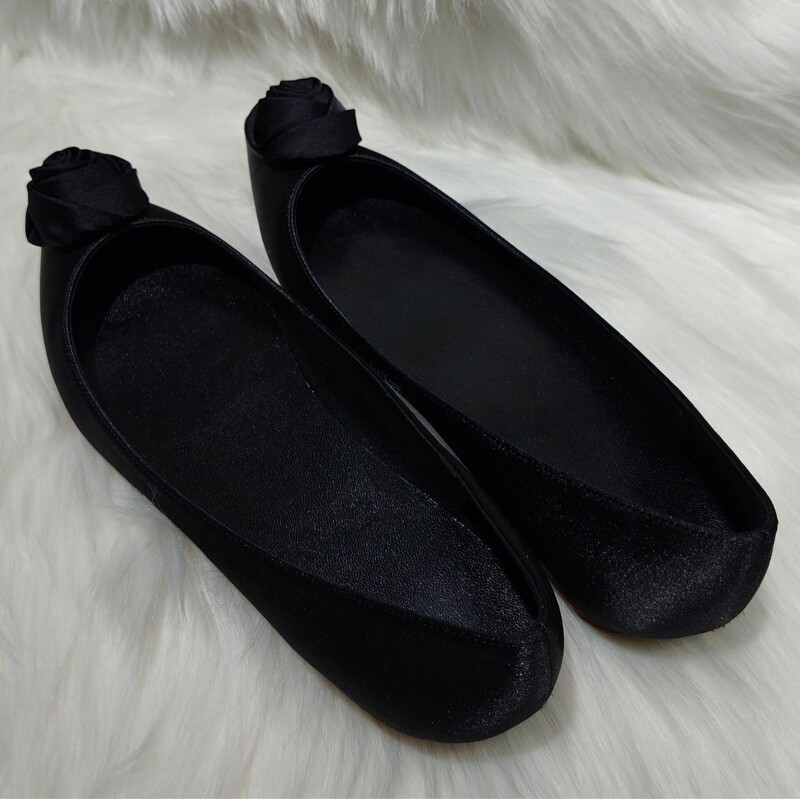 Youzu Spring and Autumn Pointed Toe Satin Flat Shoes Soft Sole Ultra Shallow Open Toe Flat Heel Women's Mary Jane Shoes Youzu Spring and Autumn Pointed Toe Satin Flat Shoes Soft Sole Ultra Shallow Open Toe Flat Heel Women's Mary Jane Shoes