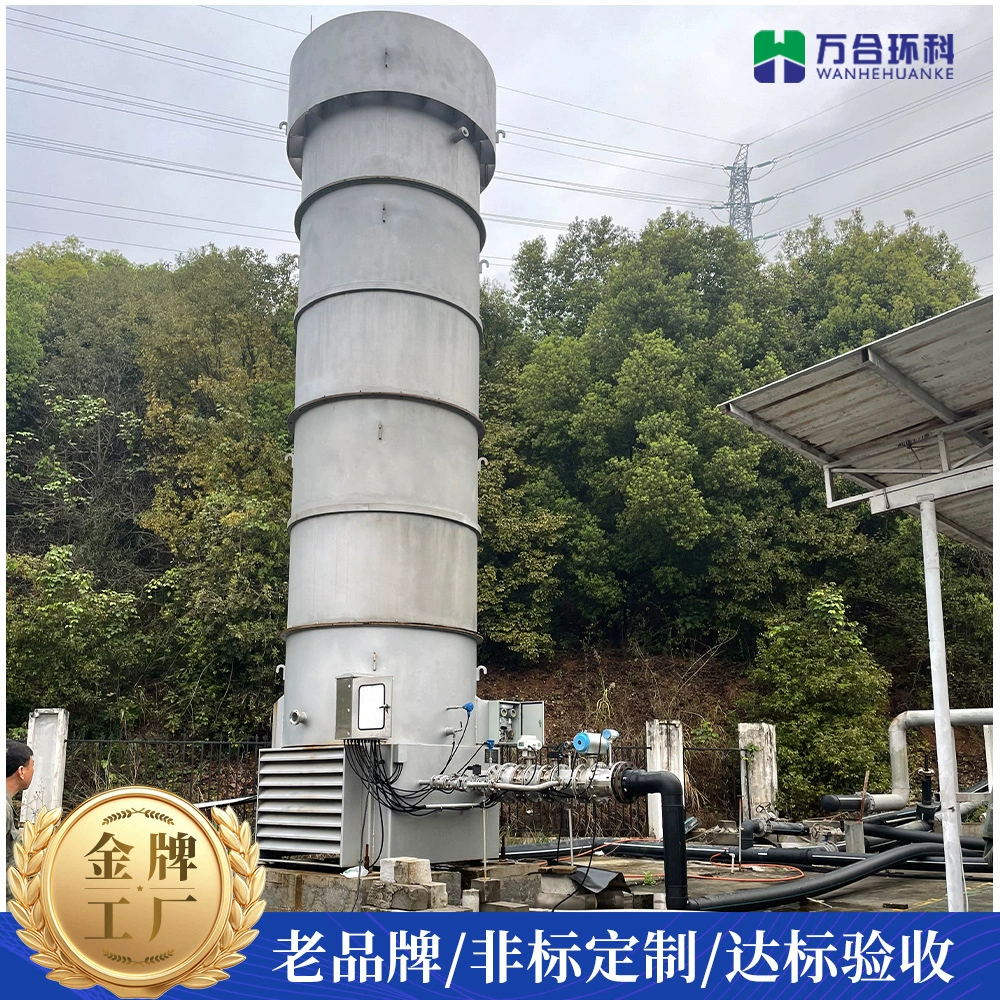 Ремонт и поставка внутреннего сгорательного оборудования для биогазовых горелок, используемых для сжигания выхлопных газов на полигоне ТБО и на химических заводах, производительностью 2500 кубических метров.