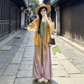 汉服套装;女团表演服;汉服禅茶服