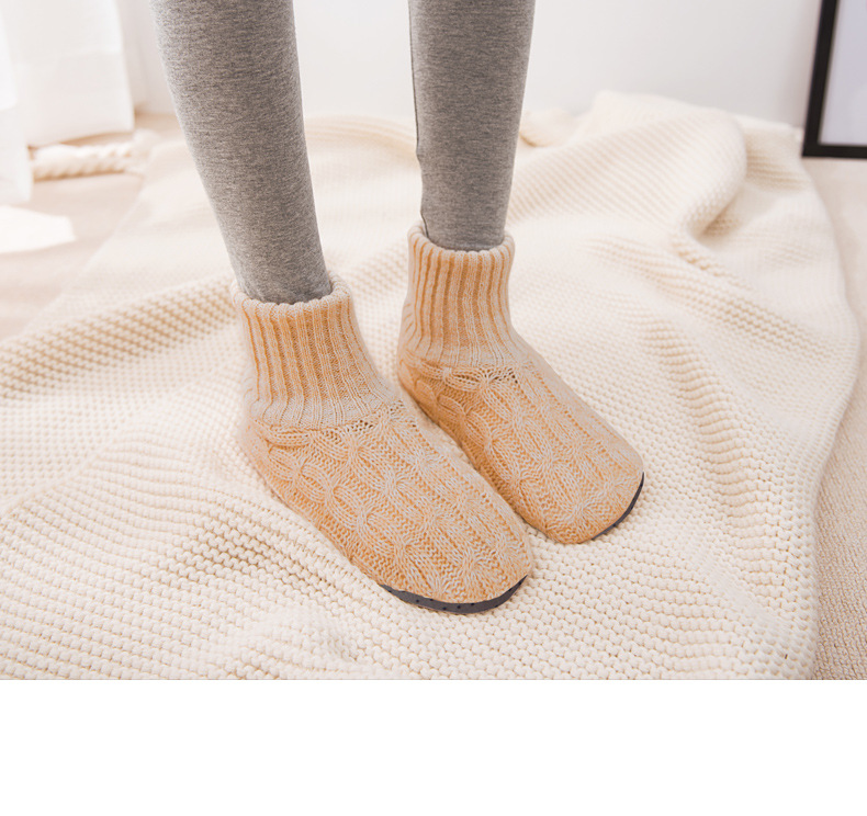 Women's Ladies Fleece Plush Open-Toe Adjustable Autumn Spring Bedroom Lightweight Non-Slip Machine Washable Slippers_voghion.com