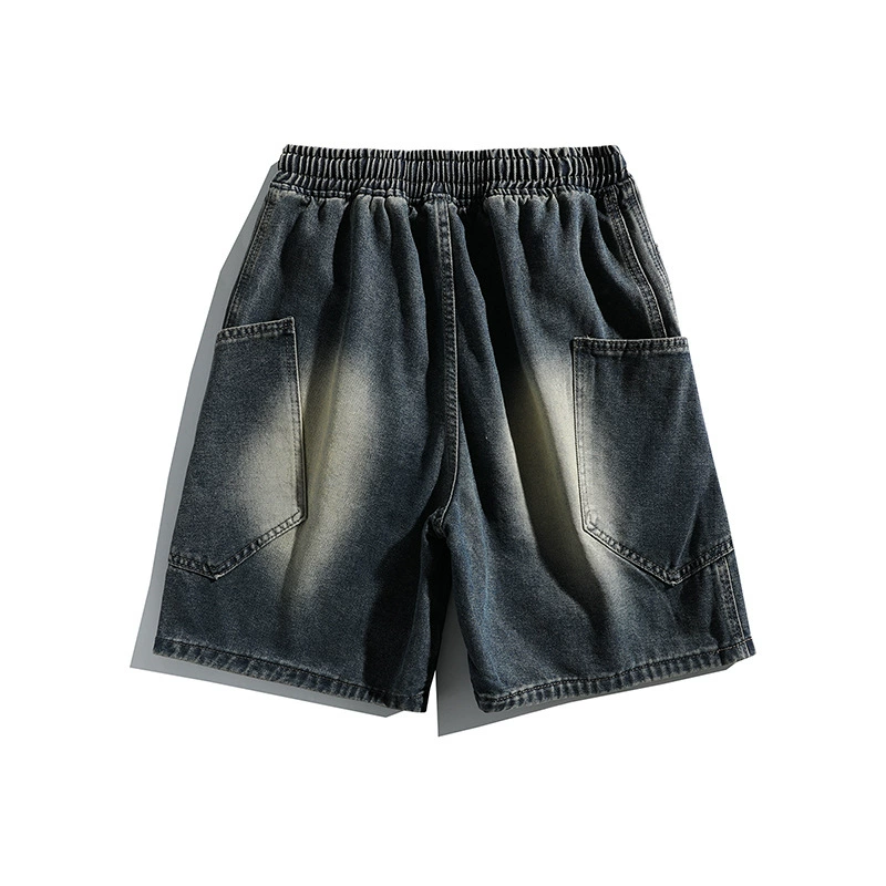 Брюки, джинсы, летние шорты, oversize, американский стиль