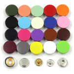 衣服装饰羽绒服配件免打孔金属四合扣子母扣按扣免缝钉扣纽扣扣子