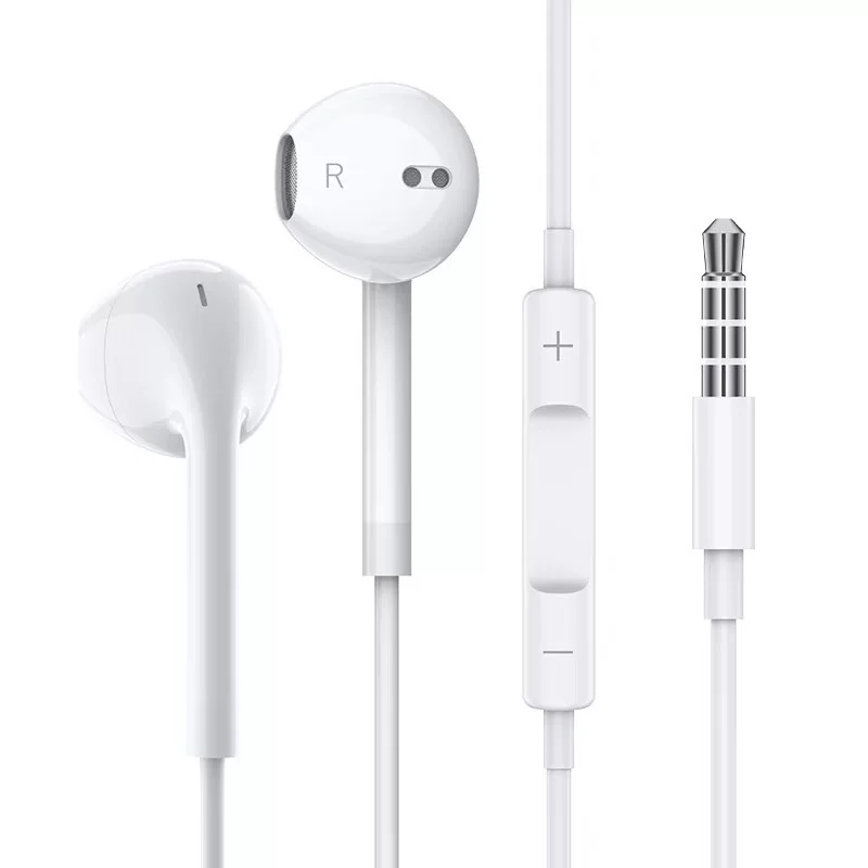 Совместимые наушники Apple, универсальные затычки для ушей, оптовая продажа, Android, проводной контроль