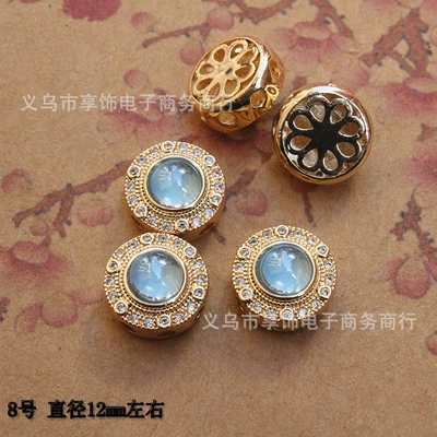 Handmade DIY Zircon Color — Zərgərlik ara hissələri - no-8-2153-1