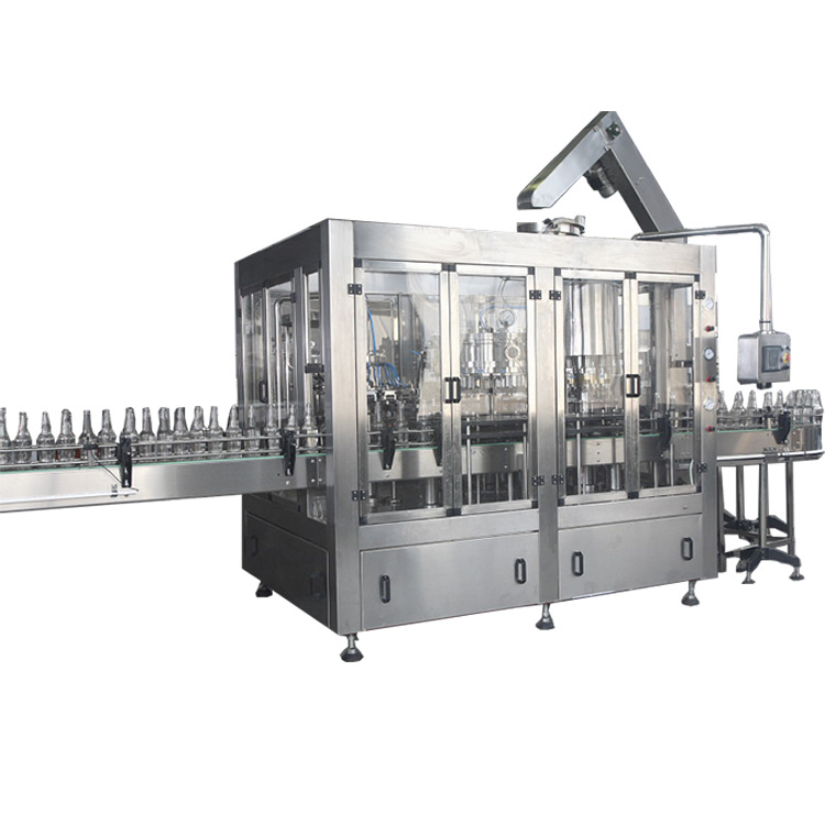 玻璃瓶灌装机碳酸饮料生产线果汁生产流水线果汁饮料灌装生产线