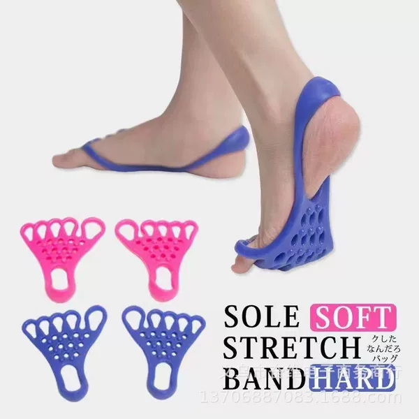 Toe Trainer Clip Thumb Valgus Orthotic Foot Arch Yoga Foot Muscle Relaxation Foot Sole Massage Strap