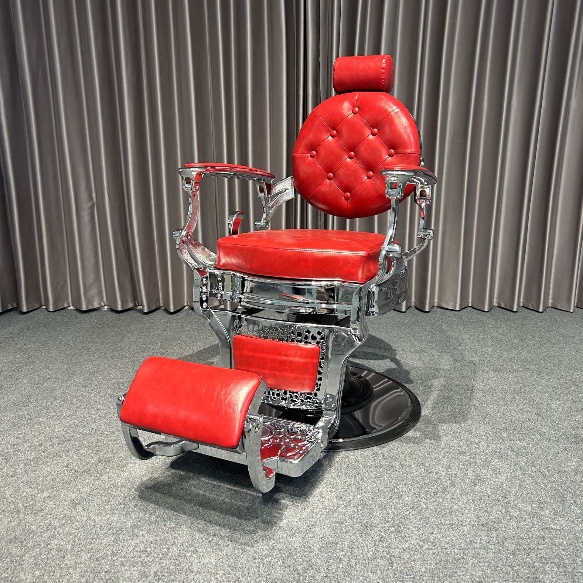 Silla de barbería de hombre retro silla de barbería silla de afeitado especial para caer silla de afeitado silla de pecado image 35