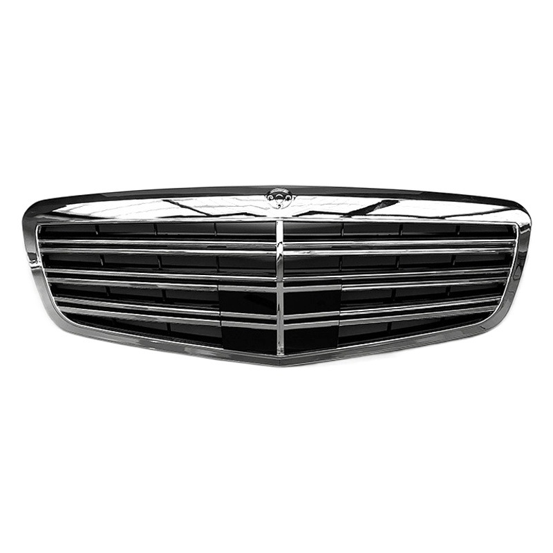 Suitable for 09-12 Mercedes-Benz S-Class W221 Modified Amg Style Front Grille Replacement Installation, Made of Abs Material