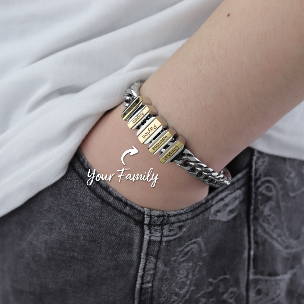 Cuban Chain Bracelet Image 7
