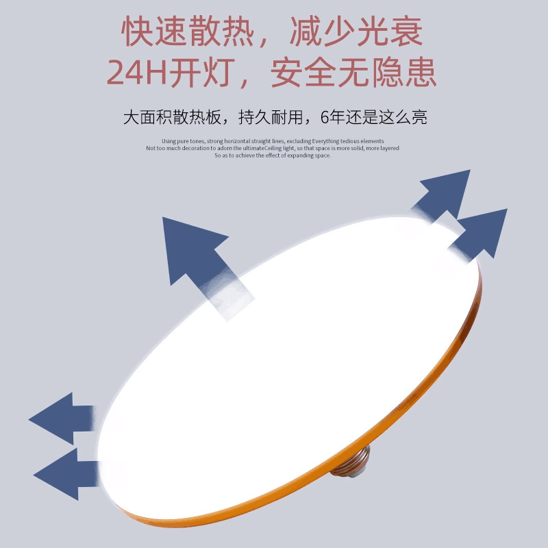 UFO lámpara LED Bombilla E27 tornillo de Luz Blanca Super brillante Lámpara de iluminación del hogar A Prueba de agua de alta potencia bombilla de la lámpara de ahorro de energía