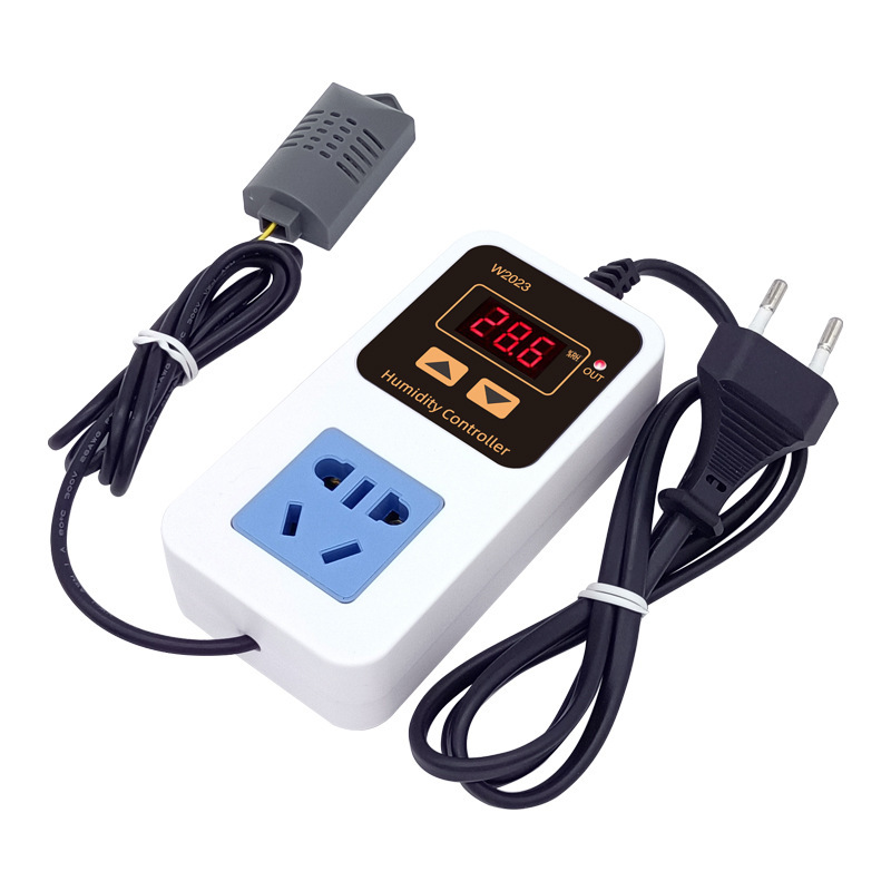 W2023 Electronic Humidity Controller Wall-mounted 220V Humidity Controller W2023 Electronic Humidity Controller Wall-mounted 220V Humidity Controller