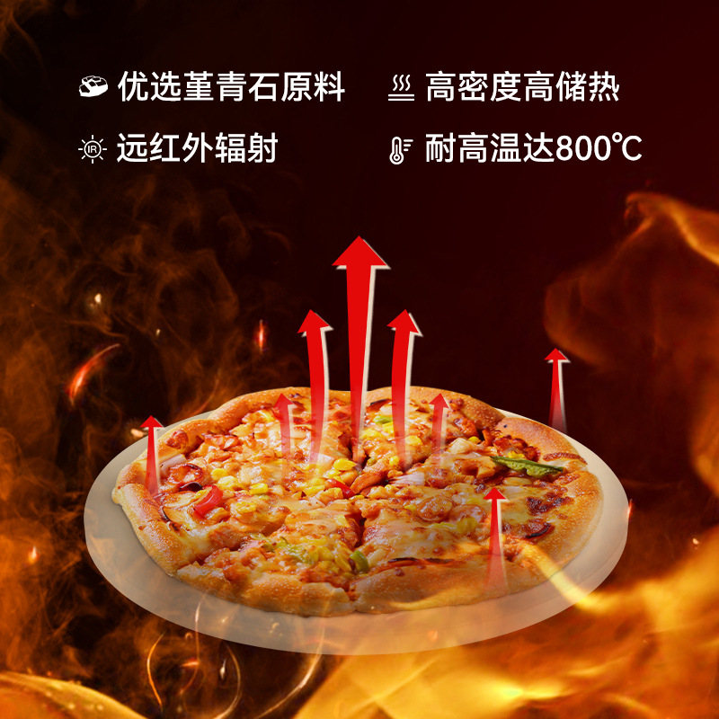 Rectangular cordierita pizarra horneado pizarra cordierita pizarra horno pizarra piz