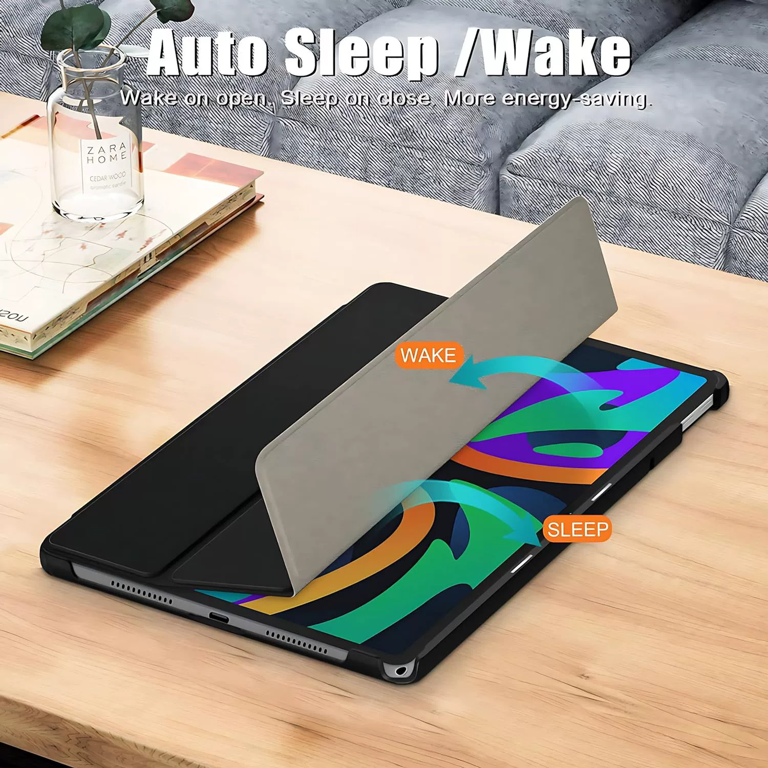 Подходит для Lenovo M11, плоский кожаный чехол Lenovo Tab M11 M11 TB330fu, тройная защита