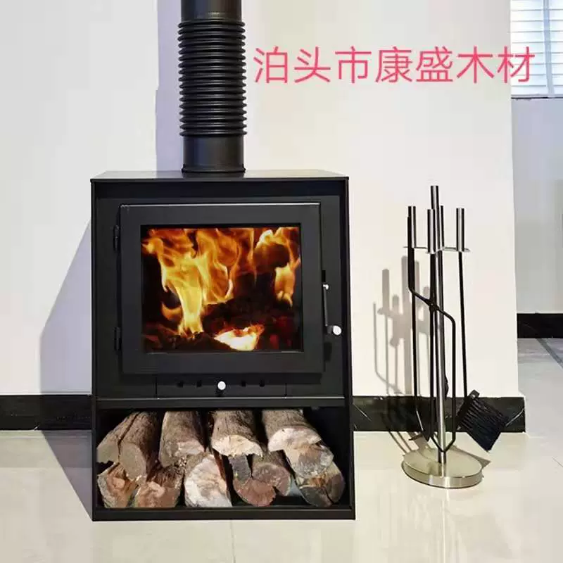 厂家供应燃木壁炉劈柴家用壁炉酒店用柴野炊用枣木原木枣木柴火