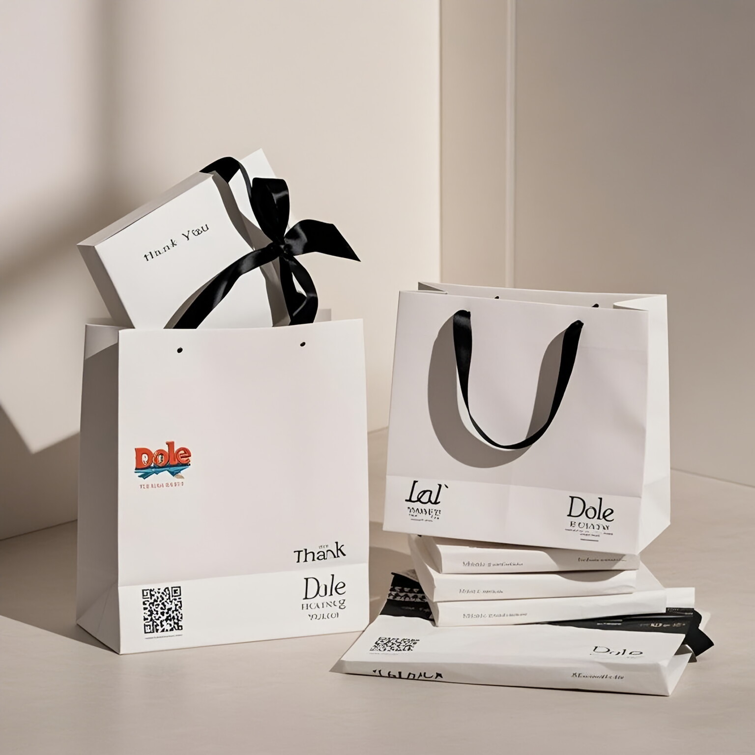 纸袋啶制手提袋礼品袋服装店礼品袋子轻奢高档撸串宣传密封防油