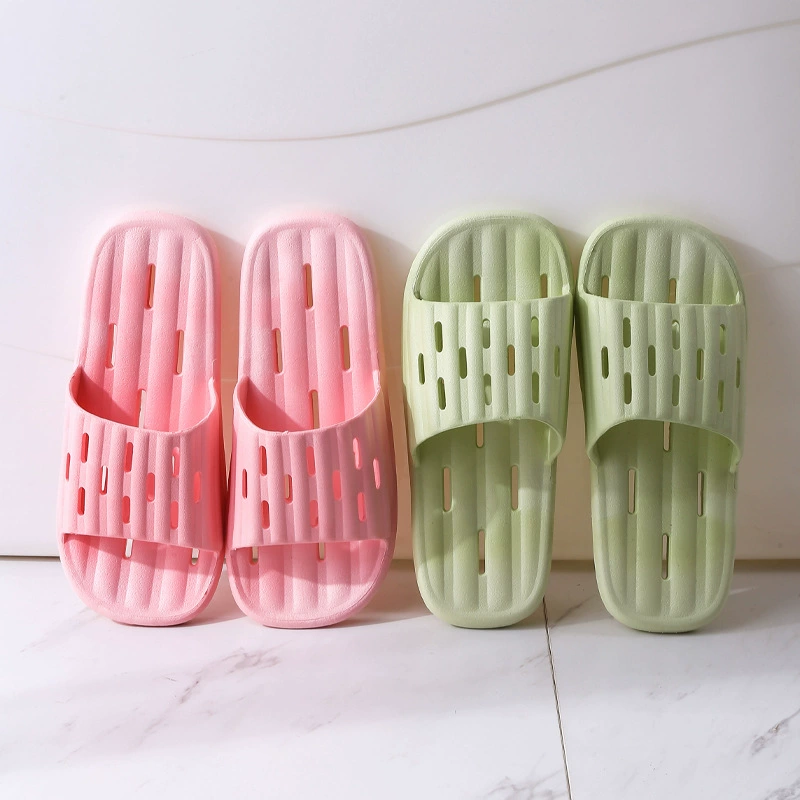 Летняя ванная комната мягкая подошва, чтобы наступить на фекалии, тапочки, женский дом, ванная комната, купание, бытовые протекающие антискользящие холодные тапочки