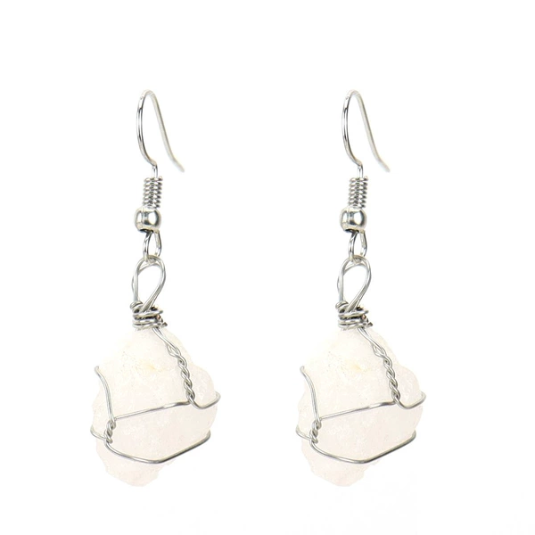 Silver+white crystal