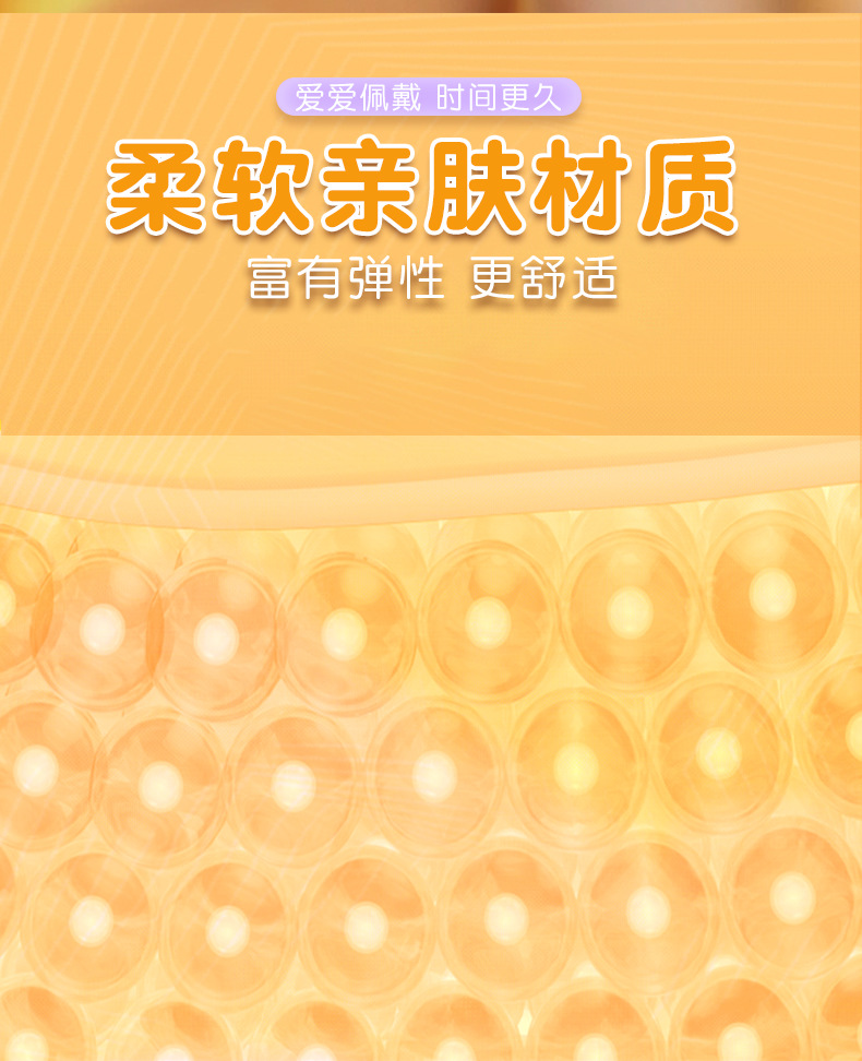 Wolf Tooth Textured Condom Sleeve, TPE Delay Cover for Adults — detail image 8