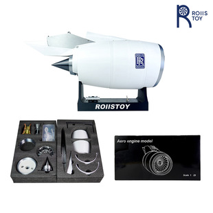 Airbus A380 Aircraft Tr900 Turbine Engine Model Assembly Can Start 41cm Birthday Gift Aircraft Model