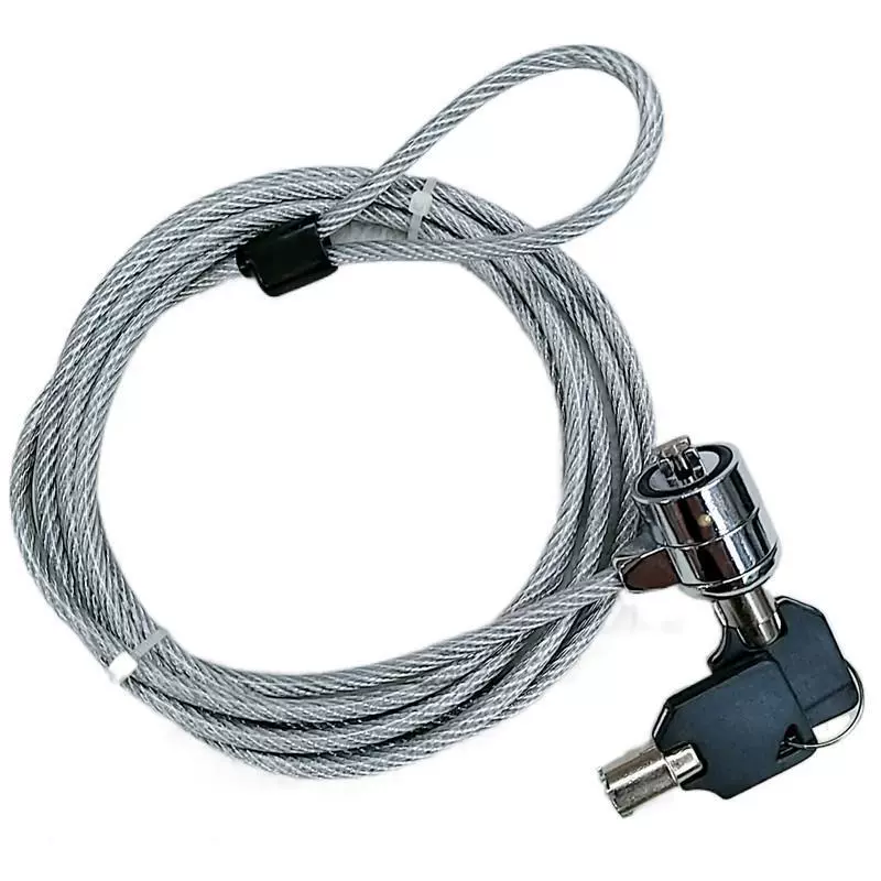 Dongjing LU-185 notebook computer lock 2 meters long and long bold alloy key lock projector anti-theft lock manufacturer
