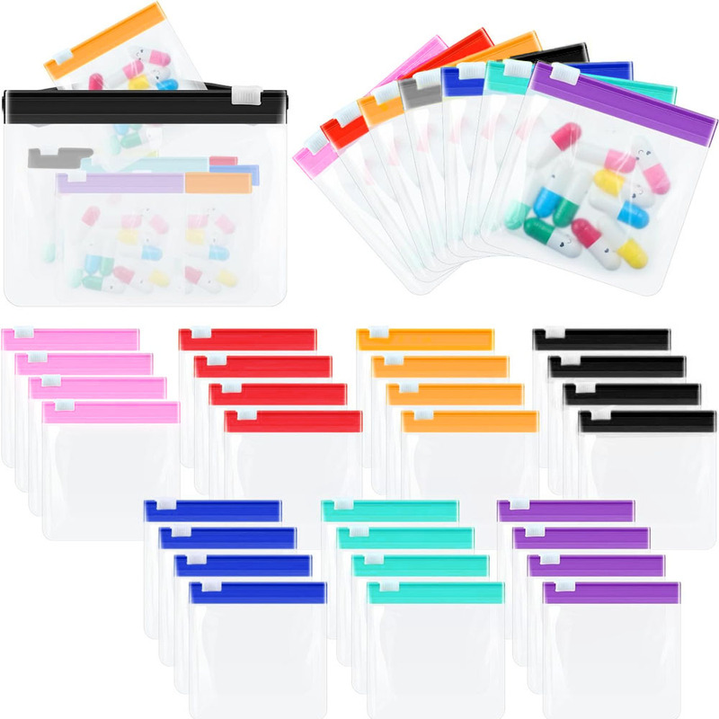 Color Eco-friendly Travel Eva Tablet Pack Pill Storage Bag small size Zipper Bag Jewelry Bag
