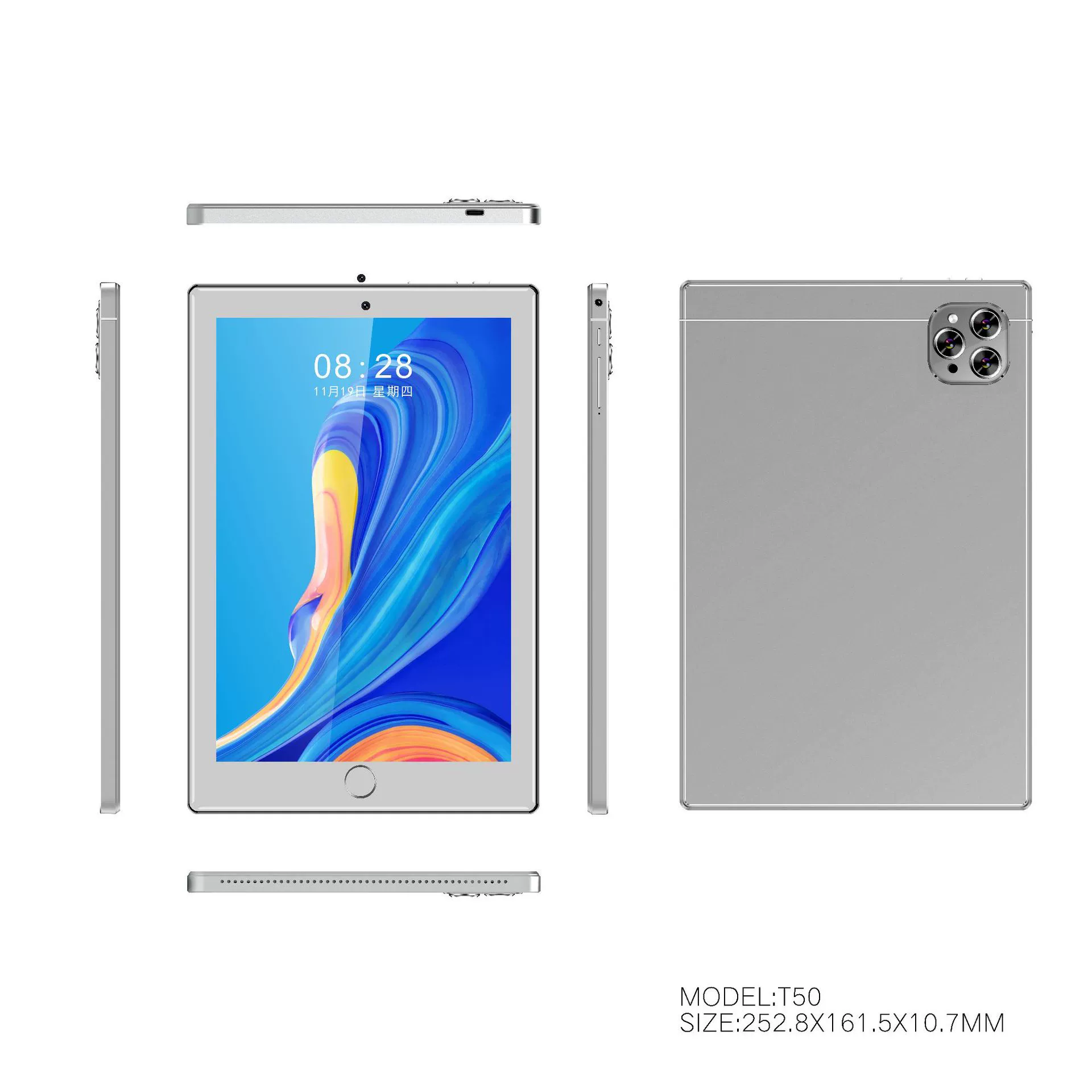 Планшет-ноутбук, T50, 10.1 дюйма, Android, 4G