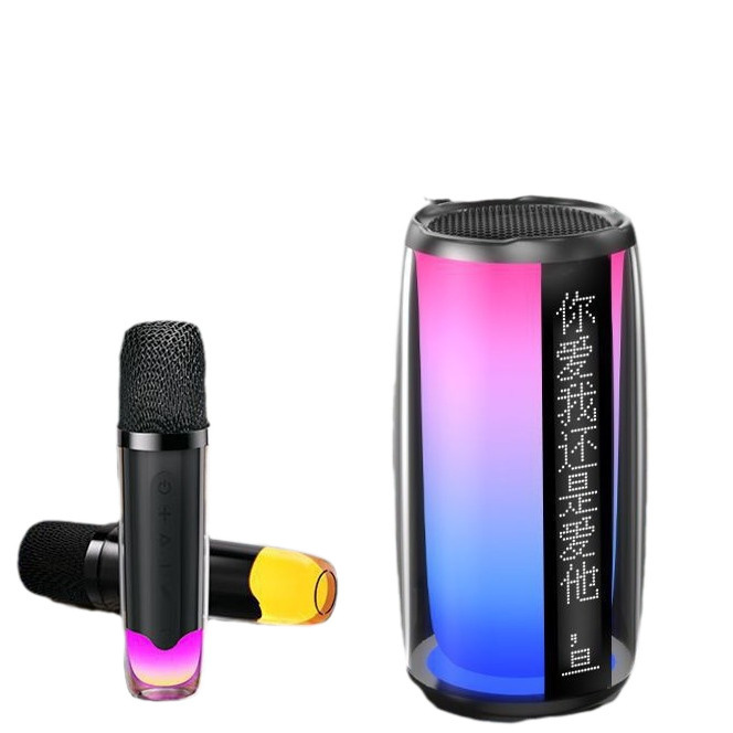 スピーカー歌詞ディスプレイカラオケワイヤレスマーク重低音 HiFi 音質歌詞マシンディスプレイサウンド脈動 JB567|undefined