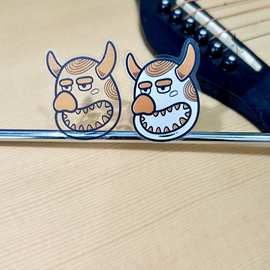 贴纸定制PVC透明滴胶贴纸卡通漫展文创贴纸自印异形模切来图定制