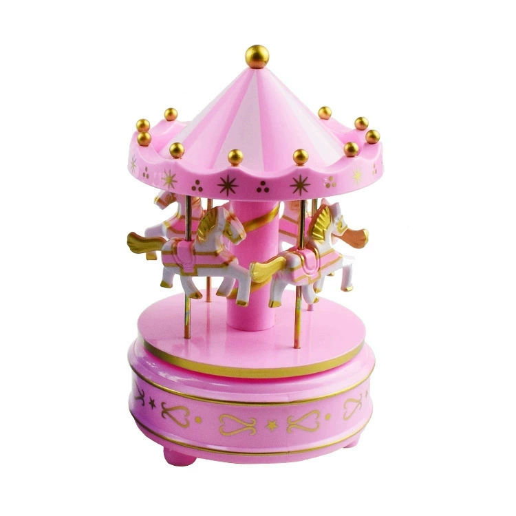 Карусель музыкальная шкатулка украшение торта украшение музыкальная шкатулка детские украшения на день рождения Аксессуары DIY творческая вечеринка