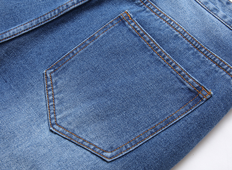 Neue Distressed-Jeans für Herren, modische und lässige Jeanshose mit geradem Bein_voghion.com