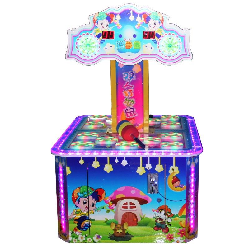 Equipo de juego de percusión Hércules, nueva máquina de juego de medición de fuerza, equipo de hámster con martillo, equipo de juego de hockey