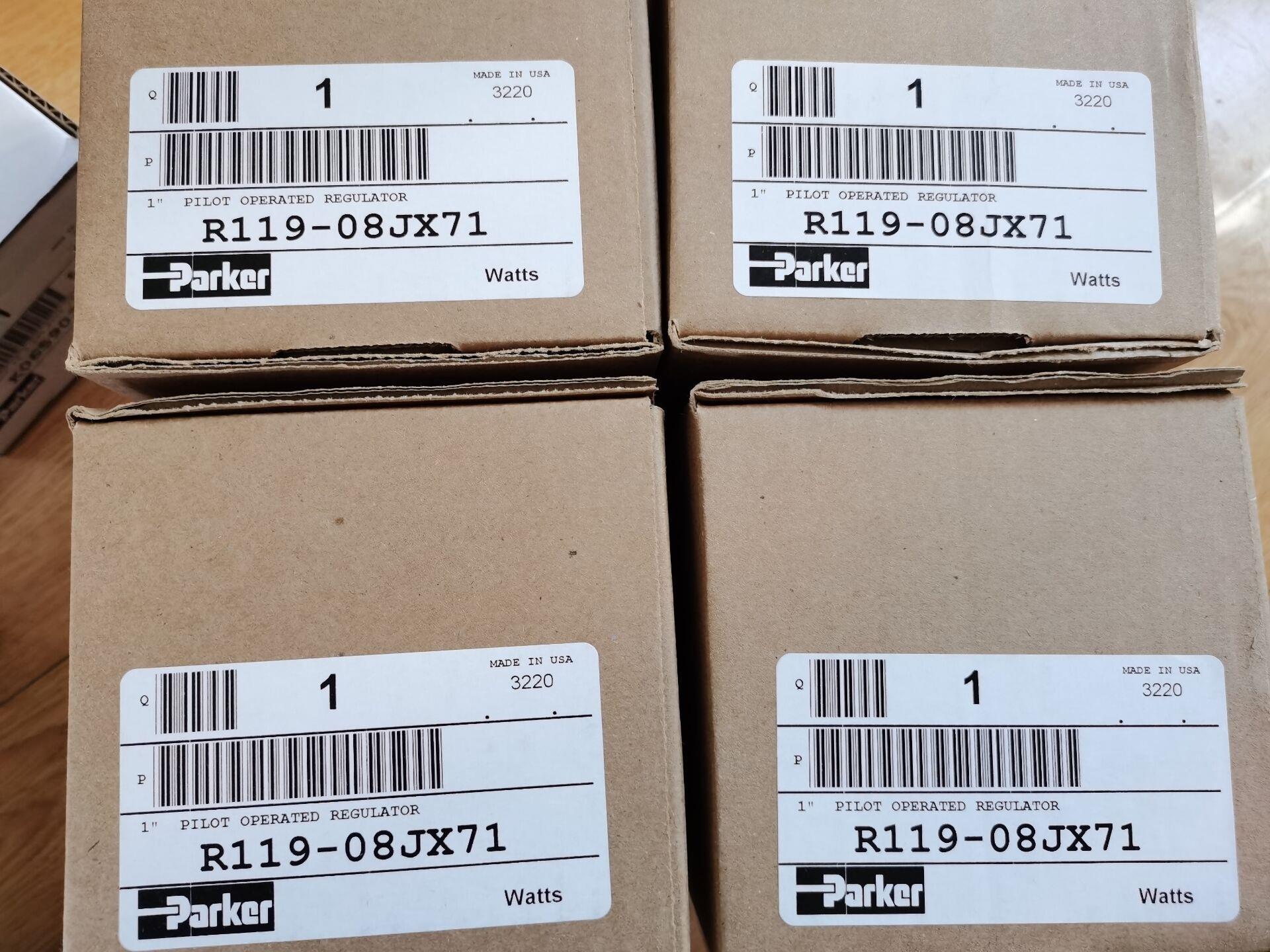 R119-08JX71 派克调压阀 1" PILOT OP REG/NO BLEED DIAPH PARKER