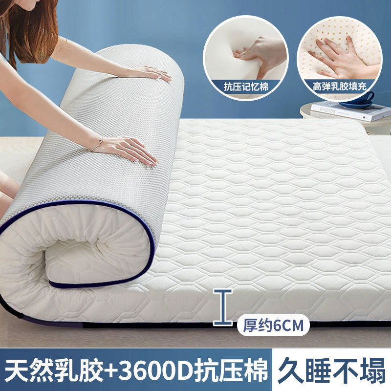 Tatami Mat Household Latex Mattress Soft Cushion Household Mattress Single Student Dormitory Sponge Mattress Wholesale