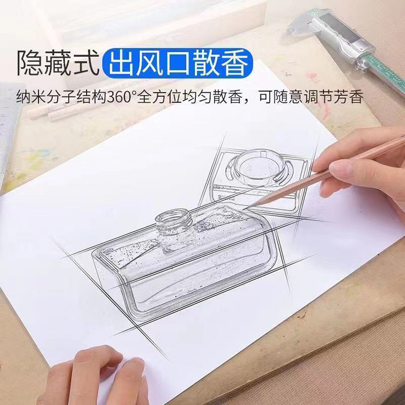 High-end car business aromatherapy for men's and women's interior fragrance car accessories ornaments perfume holder cross-border parts for distribution
