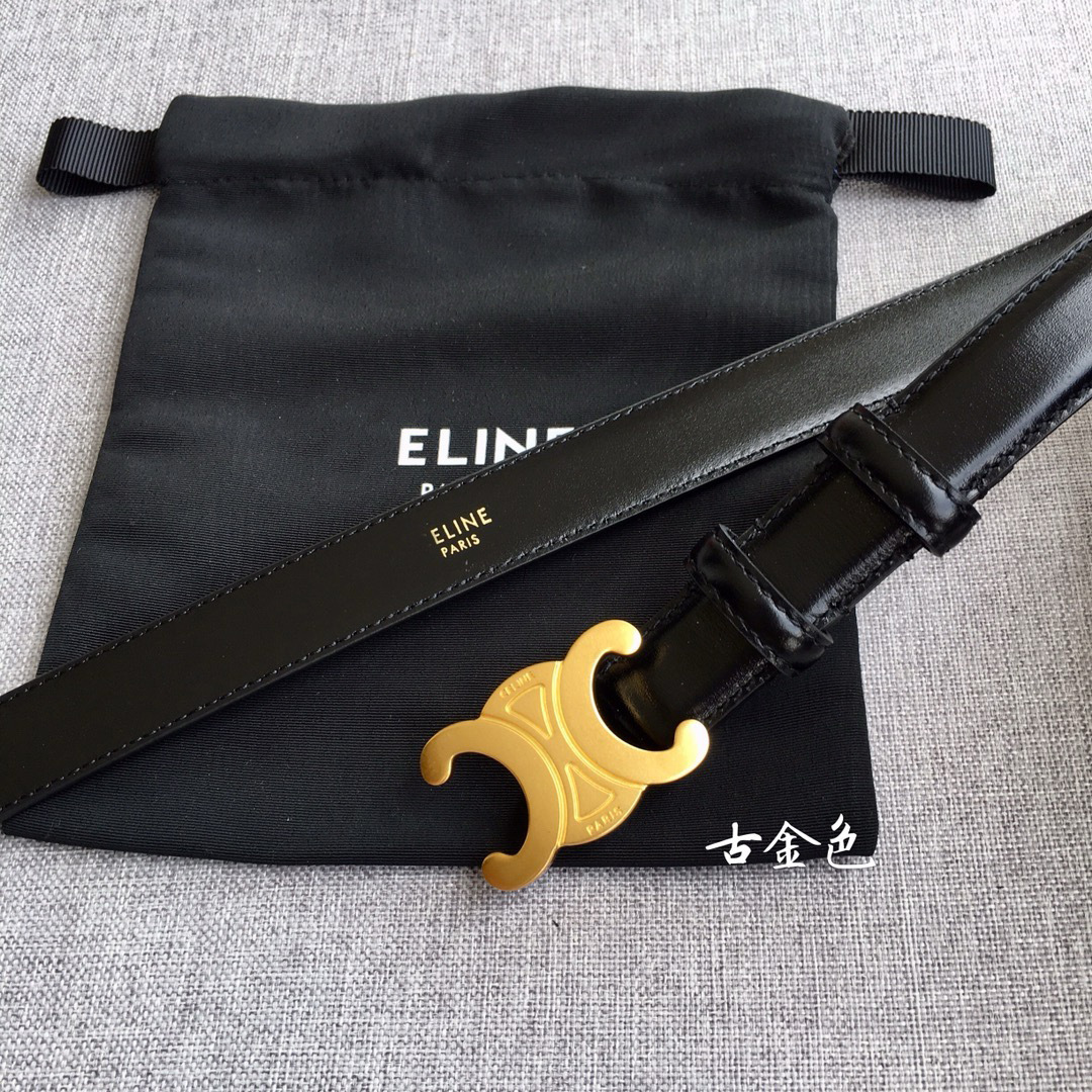 凱旋門純銅蝶々は細い女性の本革の頭層のベルトを掛けます。