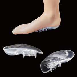 鞋要跟隐形足底增高柔软后杯足跟垫硅胶按摩后跟垫后跟垫