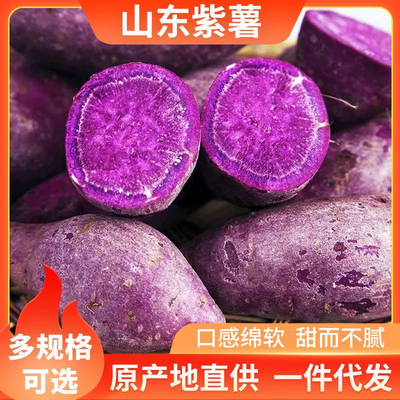 Фиолетовый сладкий картофель свежевыкопый сезонный местный фермерский дом песок фиолетовый фиолетовый сладкий картофель отборный цельнозерновой оптом