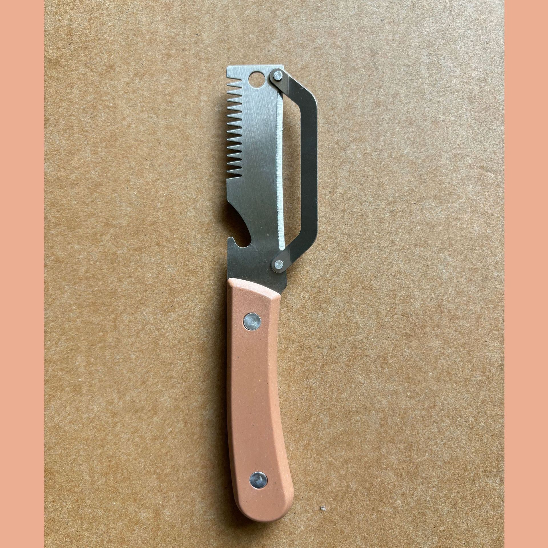 Cuchillo de acero inoxidable ultra afilado 3 - en - 1 diseño multifuncional de la cocina de corte de la cocina buena ayuda artefacto mágico