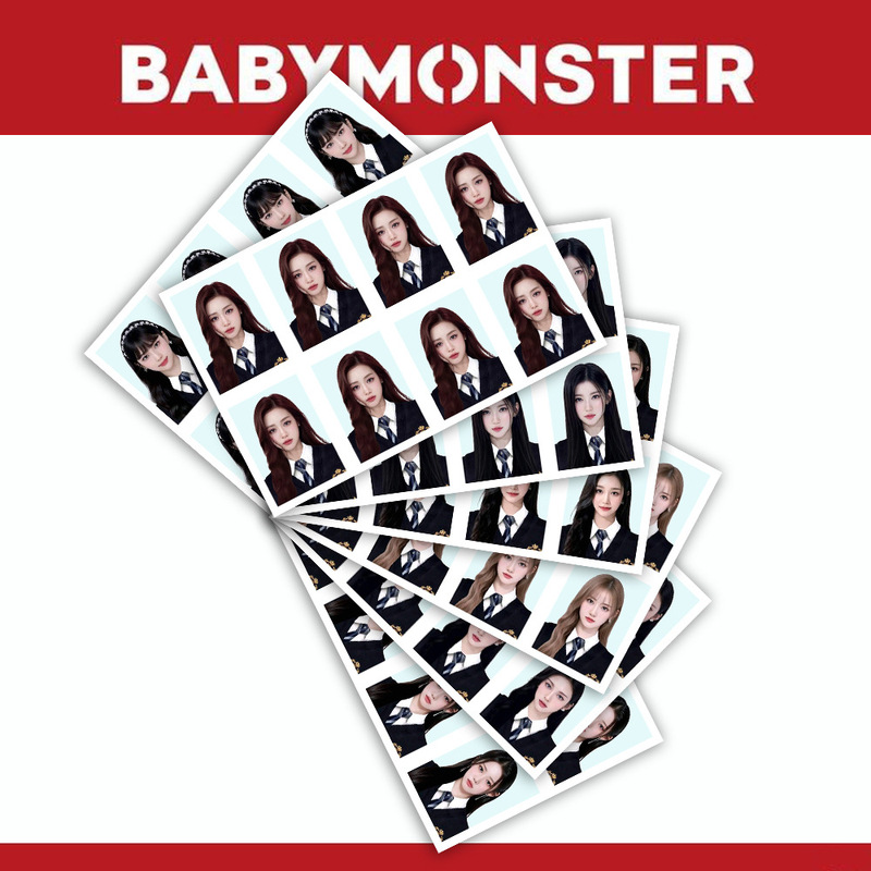 Monster BABYMONSTER Combination Peripheral ID Photo One-inch Photo AHYEON Uniform Photo Forever