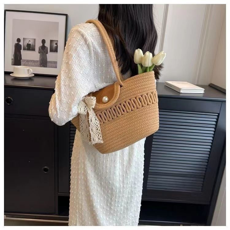 2024 primavera nuevo diseño de nicho bolso de mano de gran capacidad bolso de mano bolso de mujer casual bolso de moda occidental